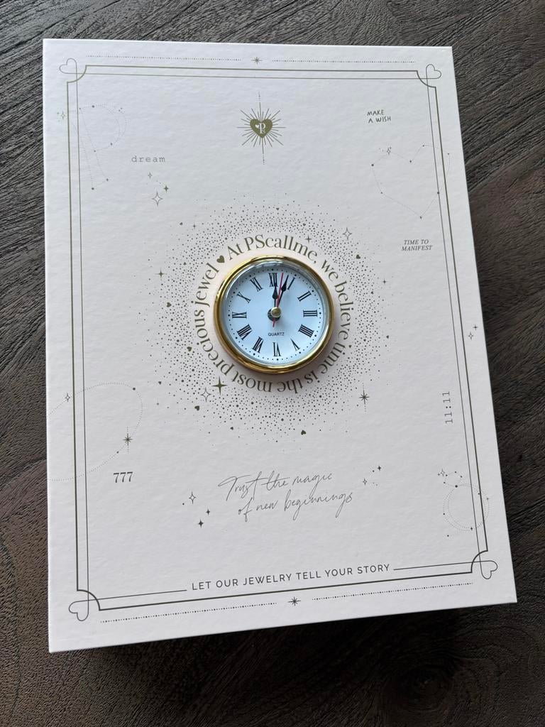 Pacallme Tafelboek / opbergdoos sieraden PS call me, Sieraden, Tassen en Uiterlijk, Beautycases, Nieuw, Hardcase, Roze, Ophalen of Verzenden