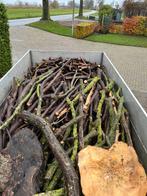 +- 4 kuub openhaardhout, Tuin en Terras, Haardhout, 3 tot 6 m³, Ophalen, Overige houtsoorten, Stammen