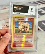 Pokemon 2016 ARCANINE reverse holo #18 18/108 grade 9 mint, Ophalen of Verzenden, Zo goed als nieuw, Losse kaart, Foil