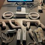 50 wii spellen met de wii en wii attributen. Mario kart ect., Ophalen, Vanaf 3 jaar