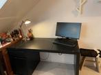 IKEA Malm Bureau - Zwart, Ophalen, Gebruikt, Bureau