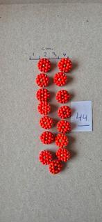 Rode oranje roze knopen, Ophalen of Verzenden, Gebruikt, Knoop of Knopen
