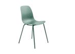 by fonQ Keen Eetkamerstoel - Groen | Van €59,99 p stuk, nu, Huis en Inrichting, Stoelen, Kunststof, Byfonq, Overige kleuren, Byfonq