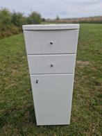 Badkamerkastje met lades en deur, Huis en Inrichting, Ophalen, Minder dan 50 cm, Gebruikt, 100 tot 150 cm