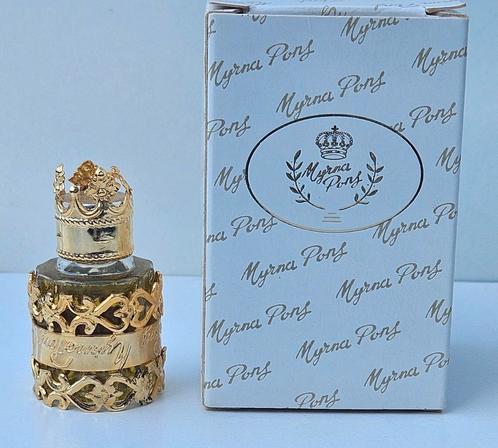 Myrna Pons - Parfum 4,9ml - Collectors Item, Verzamelen, Parfumverzamelingen, Zo goed als nieuw, Miniatuur, Ophalen of Verzenden