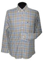 NIEUW BOTS & BOTS geruit overhemd, shirt, wit/blauw, Mt. L, Kleding | Heren, Overhemden, Nieuw, Halswijdte 41/42 (L), Verzenden