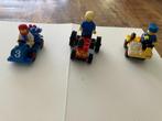 Lego auto's 6605-6607 en 6608, Ophalen of Verzenden, Gebruikt, Complete set, Lego
