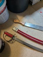 decoratie sabel en kapmes, Ophalen of Verzenden