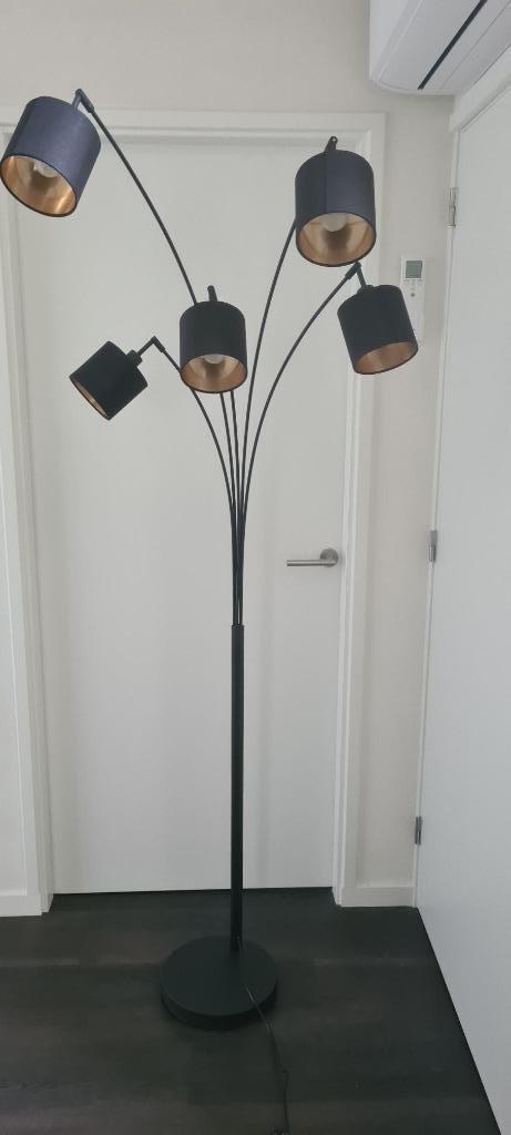 staande lamp, Huis en Inrichting, Lampen | Tafellampen, Zo goed als nieuw, 75 cm of meer, Metaal, Ophalen