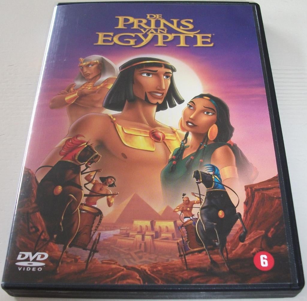 Dvd *** PRINS VAN EGYPTE *** Twee heldhaftige broers, Cd's en Dvd's, Tekenfilm, Amerikaans, Ophalen of Verzenden, Zo goed als nieuw