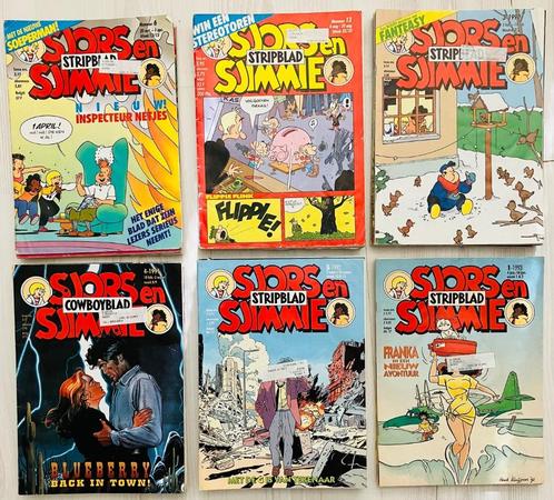 Sjors en Sjimmie stripbladen, Boeken, Strips | Comics, Gelezen, Meerdere comics, Europa, Ophalen of Verzenden