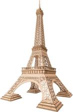 Robotime Eiffel Tower Plus TGC02 Bouwpakket Nieuw, Groter dan 1:32, Nieuw, Ophalen of Verzenden, Robotime