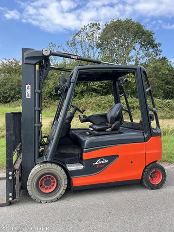 Linde E25L elektrische triplo Sideshift vorkversteller beschikbaar voor biedingen