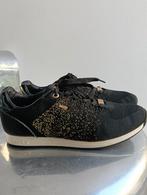 Mexx Sneakers Zwart/Goud - Zo goed als nieuw!, Mexx, Zwart, Ophalen of Verzenden, Sneakers of Gympen