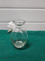 -	vaasje glas met hart, Huis en Inrichting, Woonaccessoires | Vazen, Ophalen of Verzenden, 'T Olde Gre-j, Info@toldegrej.nl, Endepoelstraat 20f Didam