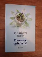 Mariëtte Brink - Dimensie onbekend. Nieuwstaat, Ophalen of Verzenden, Zo goed als nieuw, Mariëtte Brink