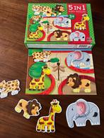 5 in 1 puzzel, Ophalen, Minder dan 10 stukjes, Zo goed als nieuw, 2 tot 4 jaar