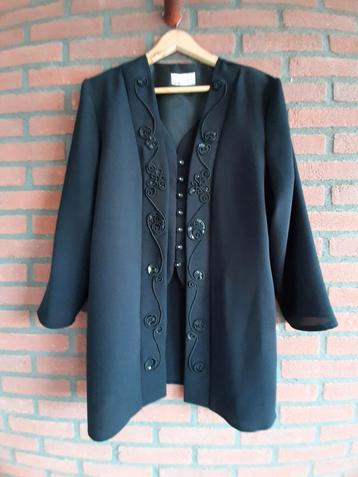 Zwarte gelegenheid jas/blazer van Mark Angelo. Maat 44. beschikbaar voor biedingen