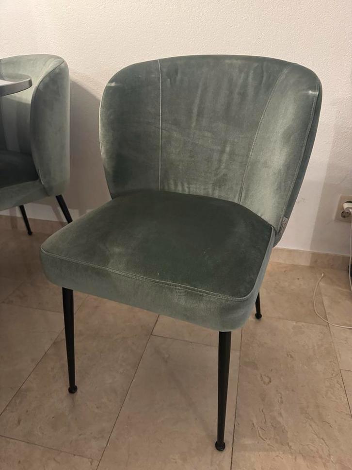 Richmond Interiors Jade Stoelen - 4 stuks, Huis en Inrichting, Stoelen, Zo goed als nieuw, Vijf, Zes of meer stoelen, Stof, Overige kleuren