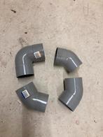 Hwa hoek koppelstukken 75/80mm, 75/90 graden, Doe-het-zelf en Verbouw, Buizen en Afvoer, Ophalen, Bochten, Pvc, 60 tot 80 mm
