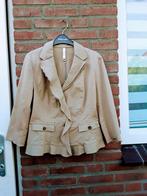 Luxe design jasje van Marccain,maat 5 ( NL40) beige, Maat 38/40 (M), Verzenden, Beige, Zo goed als nieuw