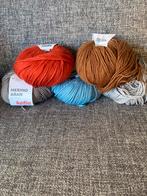 Pakket van 5 Bollen Merino Aran van Katia, Hobby en Vrije tijd, Breien en Haken, Verzenden, Zo goed als nieuw, Breien of Haken