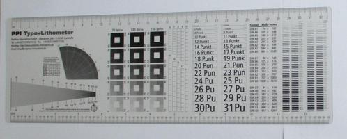 PPI typometer + lithometer prepress innovations, Computers en Software, Overige Computers en Software, Zo goed als nieuw, Ophalen of Verzenden