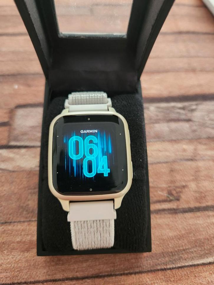 Garmin venu 2sq ‍️🏃‍♀️, Sieraden, Tassen en Uiterlijk, Sporthorloges, Zo goed als nieuw, Android, Grijs, Afstand, Calorieverbanding