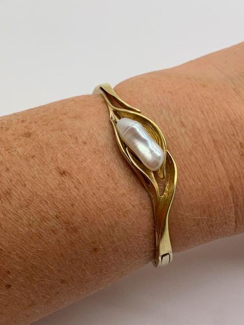T773 Prachtige zilveren Bijou Jeunesse armband, Sieraden, Tassen en Uiterlijk, Armbanden, Zilver, Goud, Ophalen of Verzenden