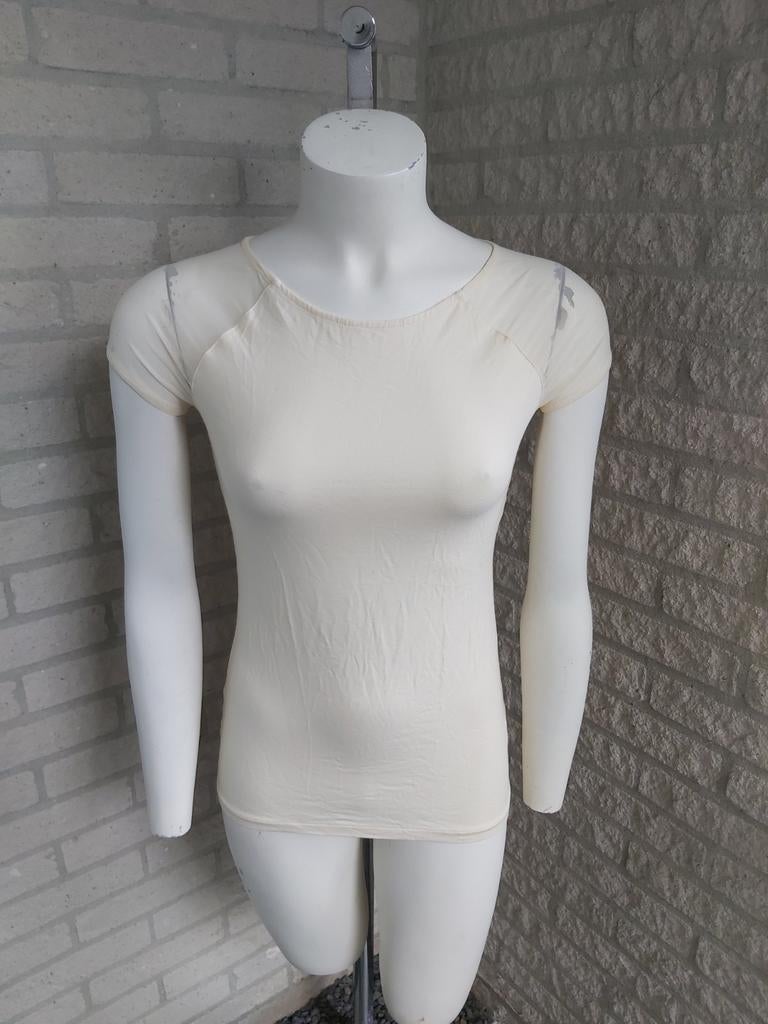 Wit shirt van Ralph Lauren maat XS, Wit, Nieuw, Ophalen of Verzenden, Korte mouw