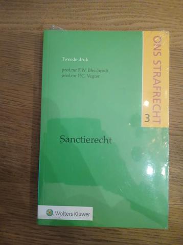 Sanctierecht - Ons Strafrecht 3 (2e druk) beschikbaar voor biedingen
