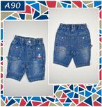 (A90) Maat 50. Spijkerbroekje voor de allerkleinste, Kinderen en Baby's, Babykleding | Maat 50, Newborn, Broekje, Ophalen of Verzenden