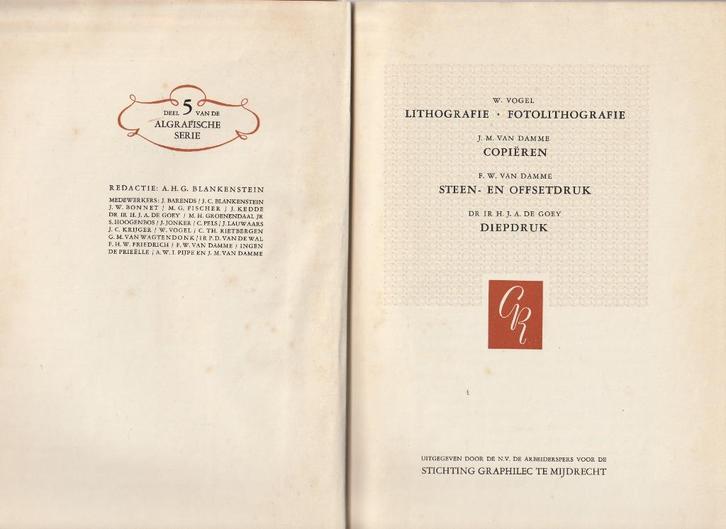 Vlak- en Diepdruk, Boeken, Techniek, Zo goed als nieuw, Overige onderwerpen, Ophalen of Verzenden