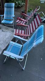 4 campingstoelen 2 crespo, Ophalen of Verzenden, Gebruikt, Campingstoel