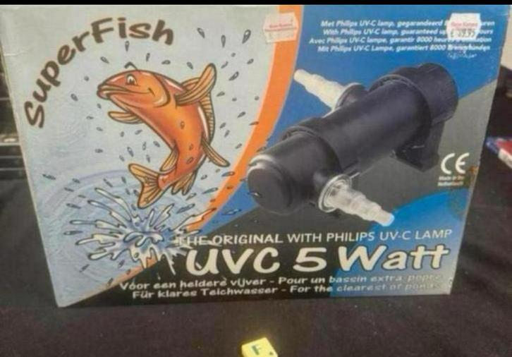 Suoerfish. Uvc 5 watt. €29,99, Dieren en Toebehoren, Vissen | Aquaria en Toebehoren, Nieuw, Ophalen of Verzenden