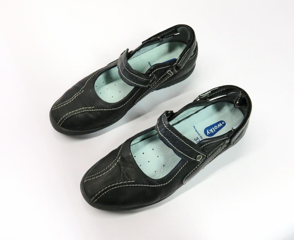 Wolky ballerina schoenen, maat 37, Wolky, Zwart, Zo goed als nieuw, Ballerina's