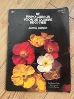 Piano Cursus voor Oudere Beginners - James Bastien, Klassiek, Les of Cursus, Ophalen of Verzenden, Zo goed als nieuw