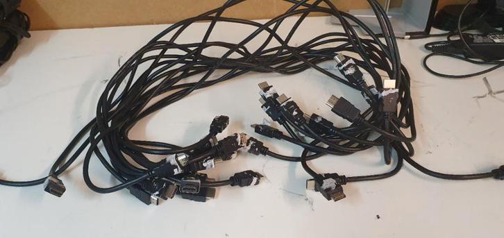 HDMI kabels diverse lengtes (1, 2, 3 en 5 meter), Audio, Tv en Foto, Audiokabels en Televisiekabels, HDMI-kabel, Ophalen of Verzenden