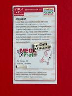 Voordeelbon 111 Megapret €10,- / €7,- per persoon, Drie personen of meer, Kortingsbon, Arrangement, Overige typen