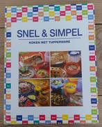 Boek SNEL & SIMPEL koken met Tupperware van Nathalie Moussez, Boeken, Kookboeken, Ophalen of Verzenden, Zo goed als nieuw, Nathalie Moussez