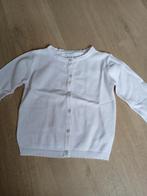 Nog heel mooi wit vestje/vest 116 teab, Kinderen en Baby's, Kinderkleding | Maat 116, Ophalen of Verzenden, Gebruikt, Meisje, Trui of Vest