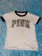 Pink t shirt met strass steentjes, Kleding | Dames, T-shirts, Ophalen of Verzenden, Zo goed als nieuw, Roze, Korte mouw