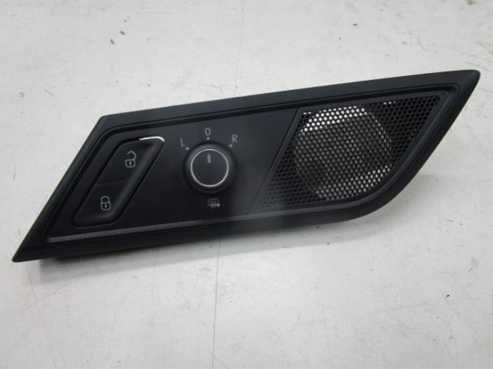 Spiegel Schakelaar Volkswagen Golf Sportsvan (22742300), Auto-onderdelen, Dashboard en Schakelaars, Gebruikt, Ophalen