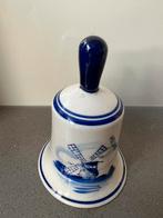 Delfs blauw tafelklokje kijk foto’s 10cm hoog 7cm beneden, Ophalen