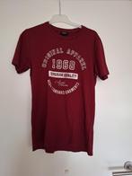 Bordeauxrood shirt met print Maat S, Zo goed als nieuw, Rood, Maat 46 (S) of kleiner, Smog