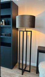 Diga Colmore Luxe Vloerlamp Metaal, 41x41x143 Zwart Nieuw!, Huis en Inrichting, Lampen | Vloerlampen, Ophalen, 100 tot 150 cm