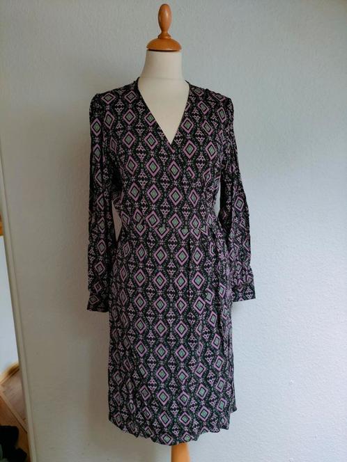 jurk van Elvira maat 38, Kleding | Dames, Jurken, Zo goed als nieuw, Maat 38/40 (M), Zwart, Onder de knie, Ophalen