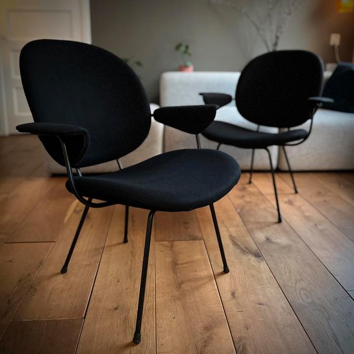 Gispen Design Fauteuil - Kembo 302 Easy Chair, Huis en Inrichting, Fauteuils, Zo goed als nieuw, 50 tot 75 cm, Minder dan 75 cm