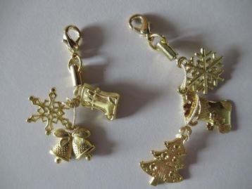 Kertfiguurtjes om aan je tas of ergens aan te hangen. beschikbaar voor biedingen