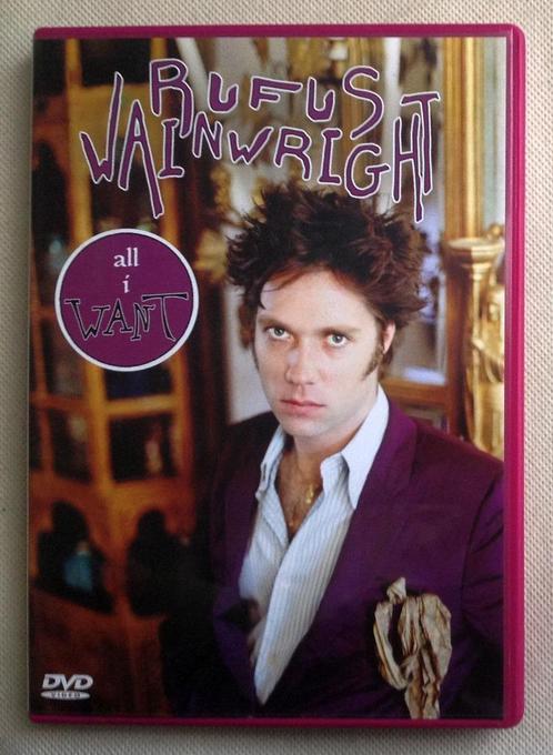 Rufus Wainwright All I want, Cd's en Dvd's, Dvd's | Muziek en Concerten, Zo goed als nieuw, Muziek en Concerten, Alle leeftijden